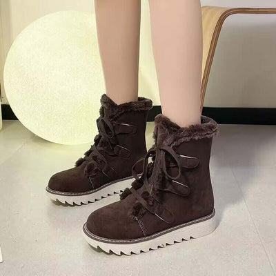 Bottes Orthopédiques Fourrées, Chaleur et Sécurité Antidérapante