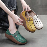 Sandalias de cuña ortopédicas y casuales