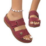 Orthopedic sandals with comfortable soles