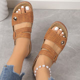 Orthopedic sandals with comfortable soles