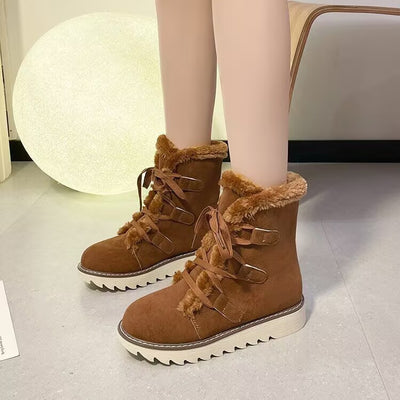 Bottes Orthopédiques Fourrées, Chaleur et Sécurité Antidérapante