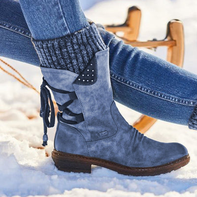 Bottes Orthopédiques Chaudes et Élégantes pour l’Hiver