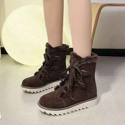 Bottes Orthopédiques Fourrées, Chaleur et Sécurité Antidérapante