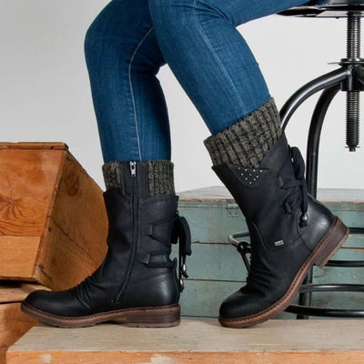Bottes Orthopédiques Chaudes et Élégantes pour l’Hiver
