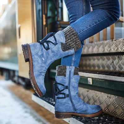 Bottes Orthopédiques Chaudes et Élégantes pour l’Hiver