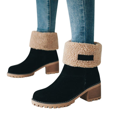 Bottines Orthopédiques Fourrées  Sécurité et Élégance Tout l’Hiver