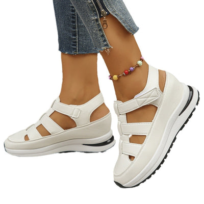 Sandalias ortopédicas de cuña transpirables