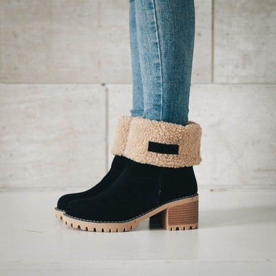 Bottines Orthopédiques Fourrées  Sécurité et Élégance Tout l’Hiver
