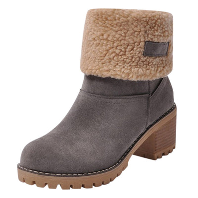Bottines Orthopédiques Fourrées  Sécurité et Élégance Tout l’Hiver