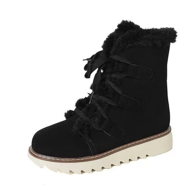 Bottes Orthopédiques Fourrées, Chaleur et Sécurité Antidérapante