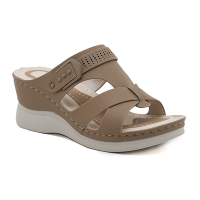 Sandalias de cuña ligeras para mujer