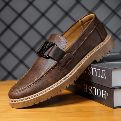 Mocassins Orthopédiques London Walk – Élégance & Maintien au Masculin
