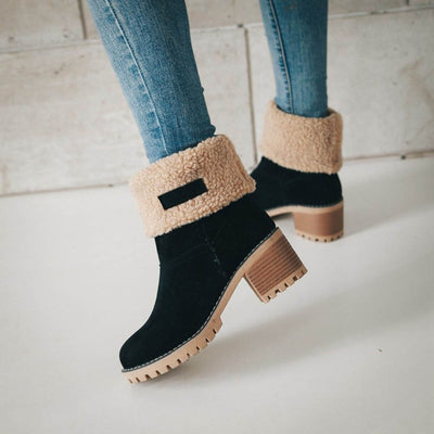 Bottines Orthopédiques Fourrées  Sécurité et Élégance Tout l’Hiver