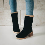 Bottines Orthopédiques Fourrées  Sécurité et Élégance Tout l’Hiver