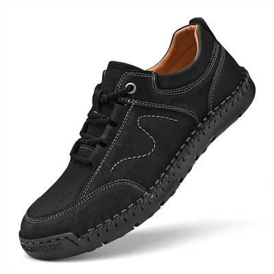 Chaussures orthopédiques en similicuir pour homme, confort et soutien