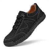 Chaussures orthopédiques en similicuir pour homme, confort et soutien