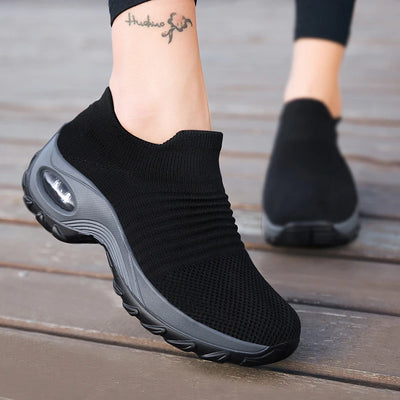 Baskets orthopédiques femme – chaussures confortables avec maintien du pied et soulagement articulaire, idéales pour usage quotidien

