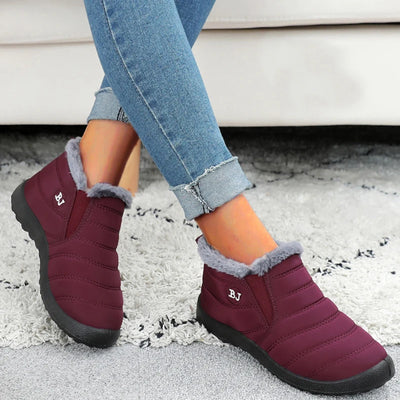 Bottines  orthopédiques Hiver  – Chaudes, Antidérapantes & Ultra Confortables | Doublure Fourrure
