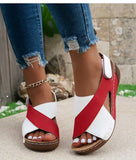 Sandalias ortopédicas de cuña para mujer – OrthopediePro