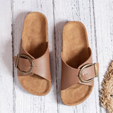 Sandales orthopédiques femme similicuir confort& maintien été