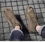 Chaussures Montantes Homme en Suédine – Style Décontracté & Semelle Antidérapante