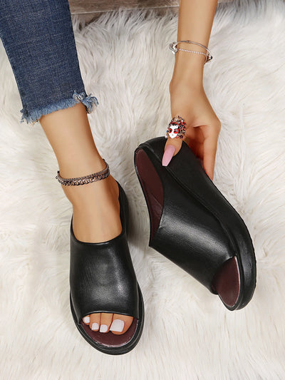Sandalias de cuña ortopédicas para mujer para una comodidad absoluta.