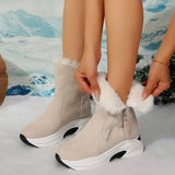 Bottines orthopédiques chaudes en cuir pour femme – Confort et style hivernal