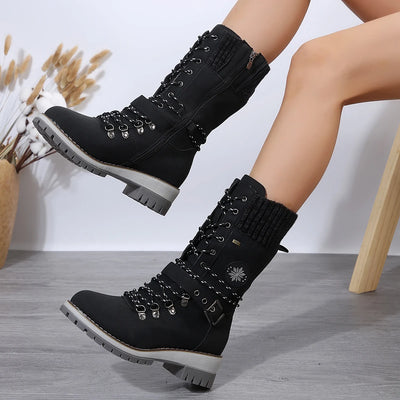 Chaussures de confort avec doublure en fourrure pour pieds sensibles

