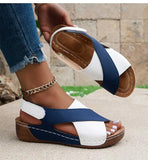 Sandalias ortopédicas de cuña para mujer – OrthopediePro