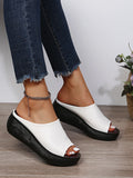 Sandalias de cuña ortopédicas para mujer para una comodidad absoluta.