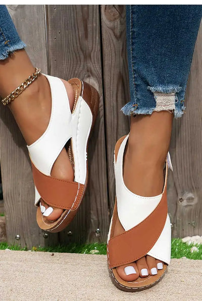Sandalias ortopédicas de cuña para mujer – OrthopediePro