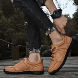 Chaussures orthopédiques en similicuir pour homme, confort et soutien