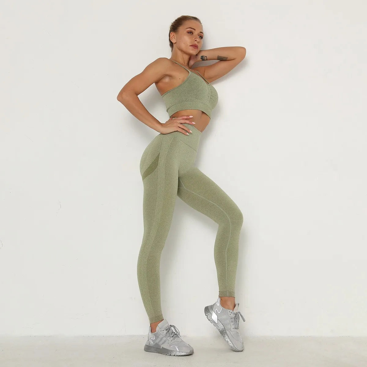 Ensemble de sport sculptant pour femme, ajusté et confortable