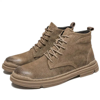 Chaussures Montantes Homme en Suédine – Style Décontracté & Semelle Antidérapante