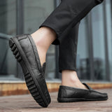 Mocassins orthopédiques en similicuir pour homme, confort et élégance