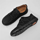 Chaussures orthopédiques en similicuir pour homme, confort et soutien