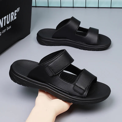 Sandalias cómodas con velcro para hombre: bienestar y elegancia para el día a día