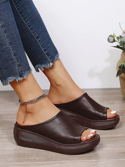 Sandalias de cuña ortopédicas para mujer para una comodidad absoluta.