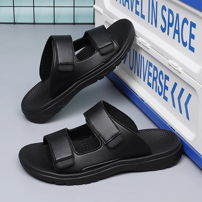 Sandalias cómodas con velcro para hombre: bienestar y elegancia para el día a día