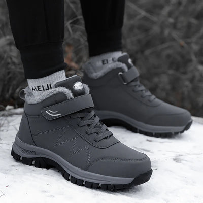 Bottines de neige orthopédiques fourrées pour femme
