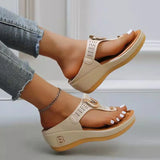 Sandalias ortopédicas elegantes con cuña