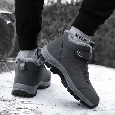Bottines de neige orthopédiques fourrées pour femme

