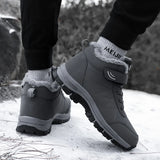 Bottines de neige orthopédiques fourrées pour femme
