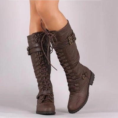 Bottes orthopédiques en similicuir élégantes et confortables
