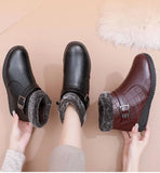 Bottines Orthopédiques en similicuir