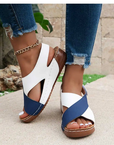 Sandalias ortopédicas de cuña para mujer – OrthopediePro