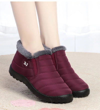 Bottines  orthopédiques Hiver  – Chaudes, Antidérapantes & Ultra Confortables | Doublure Fourrure