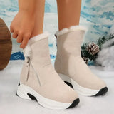 Bottines orthopédiques chaudes en cuir pour femme – Confort et style hivernal