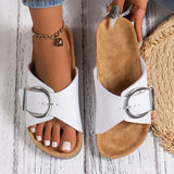 Sandales orthopédiques femme similicuir confort& maintien été