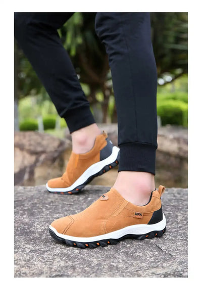 Baskets orthopédiques confortables pour homme avec soutien ergonomique